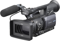 Panasonic HMC150 camera